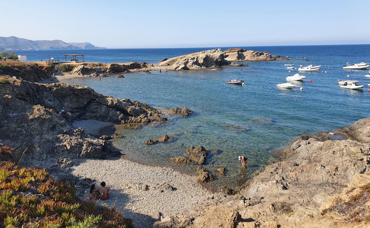 Foto de Cap de Bol Beach con guijarro gris superficie