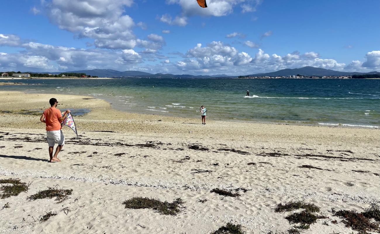 Foto de Da Canteira Beach con guijarro fino claro superficie