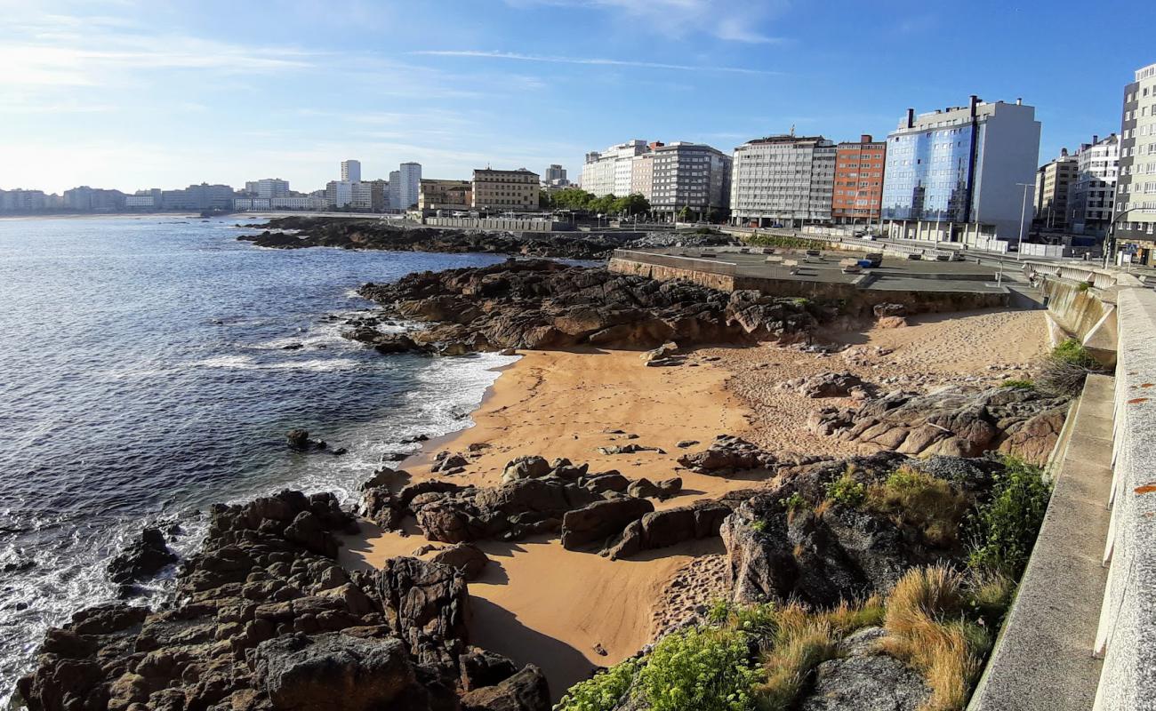 Foto de Lino Beach con arena brillante superficie