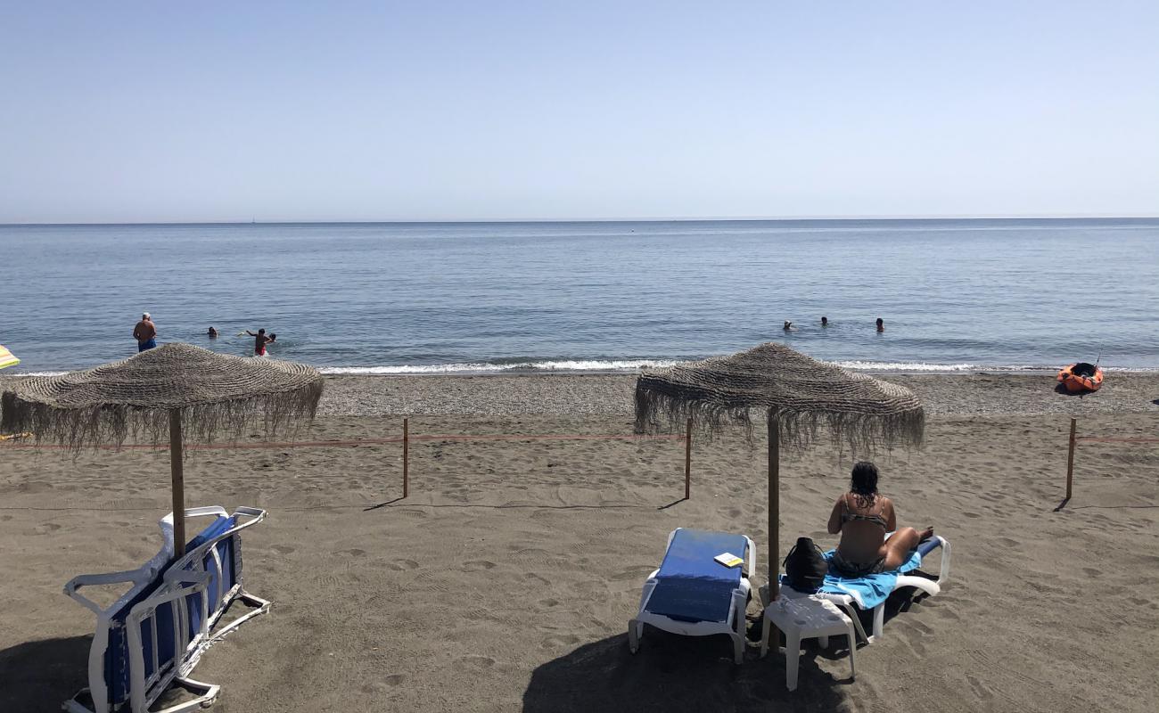 Foto de Valle-Niza Beach con guijarro fino gris superficie