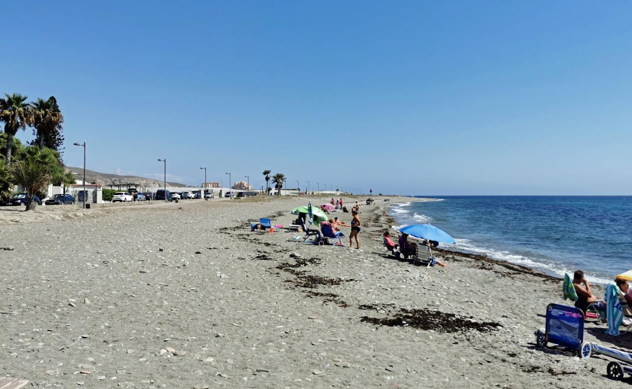 Foto de Carchuna Beach con guijarro gris superficie