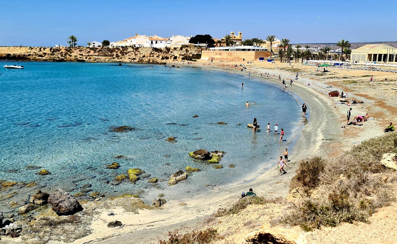 Foto de Tabarca Beach con arena gris y guijarros superficie