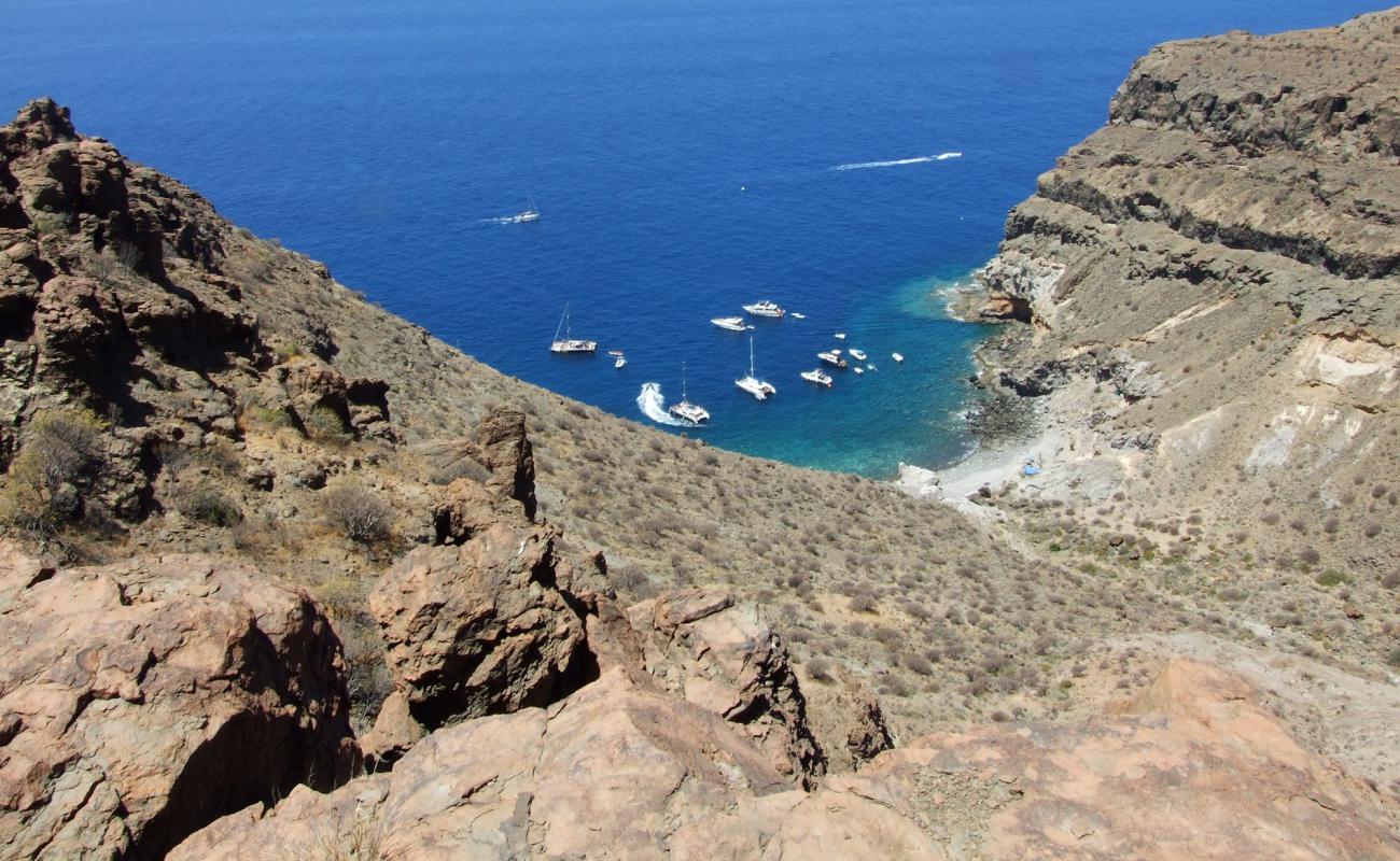 Foto de Perchel Beach con piedra superficie