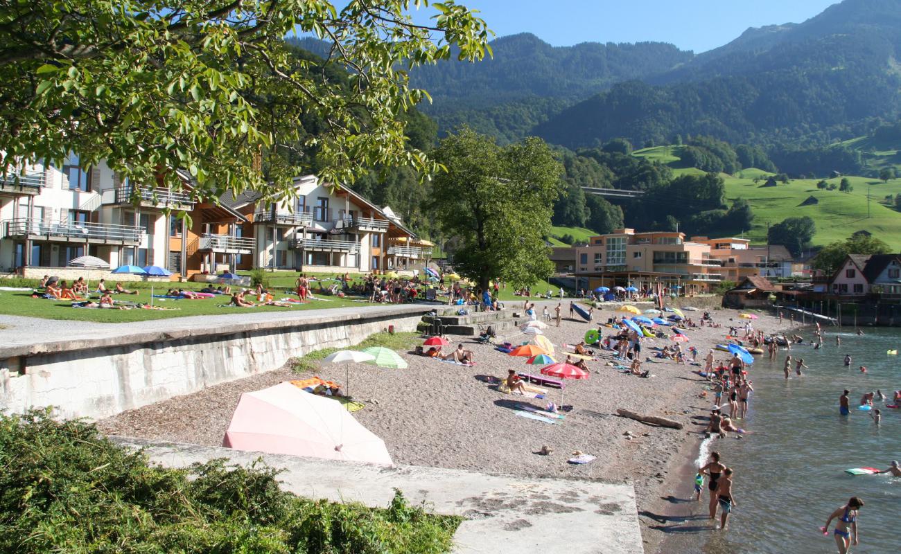 Foto de Badestrand Unterterzen con hierba superficie