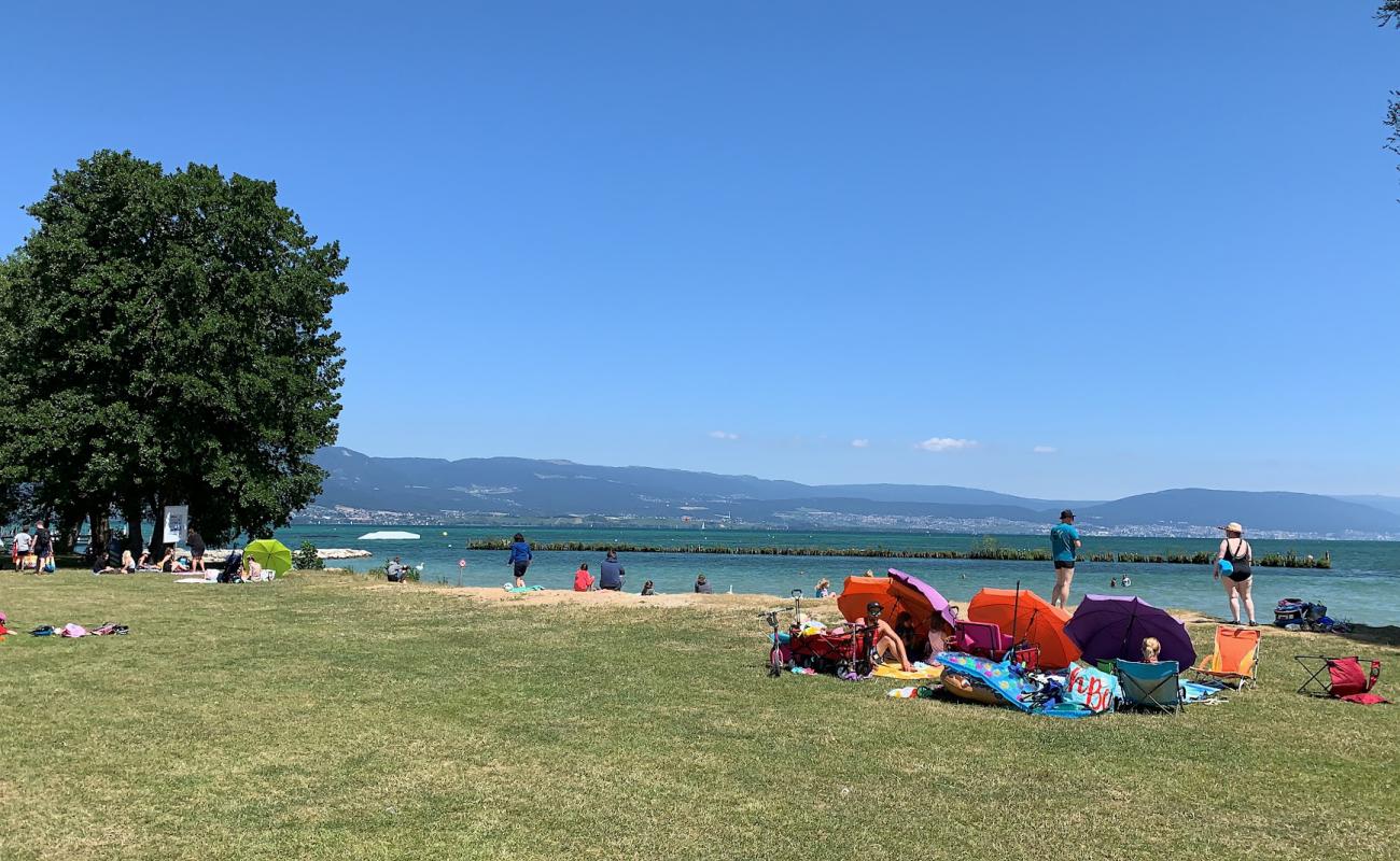 Foto de Plage publique Grande Gouille con arena brillante superficie