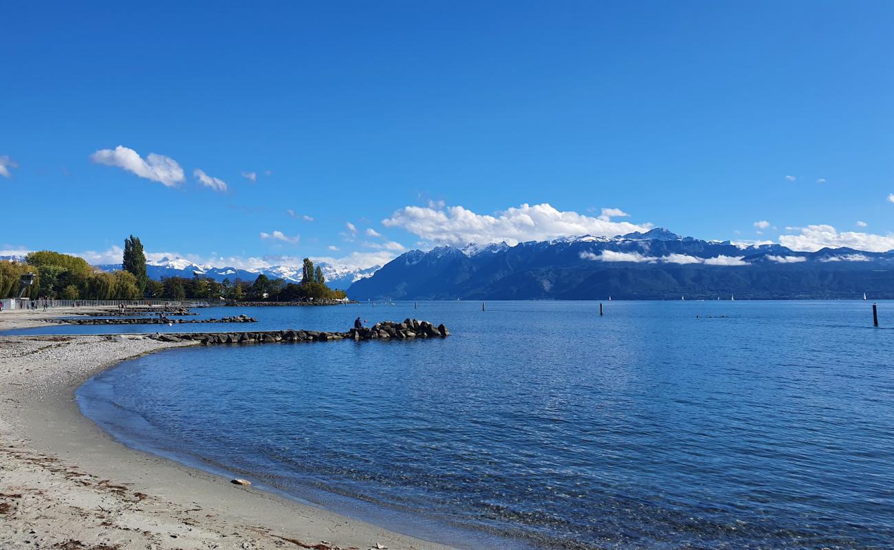 Foto de Bellerive-Plage con guijarro gris superficie