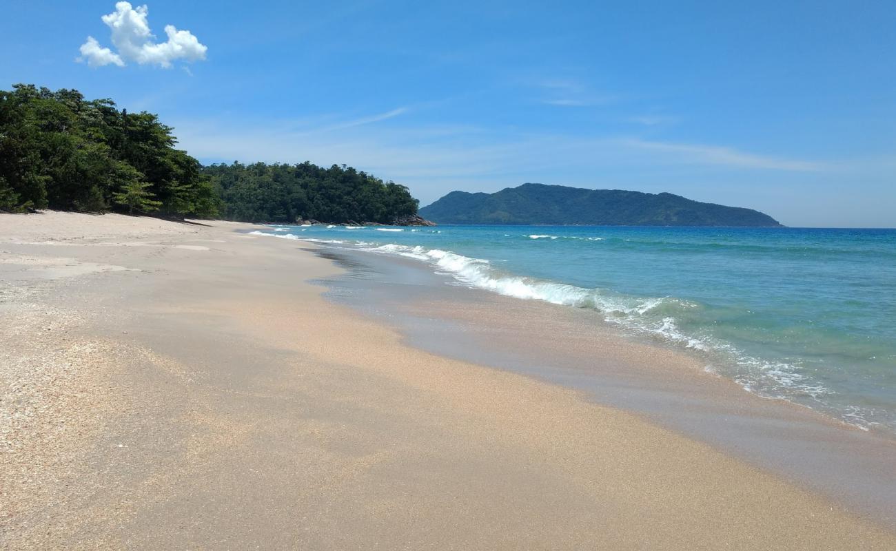 Foto de Playa Conchas con arena brillante superficie