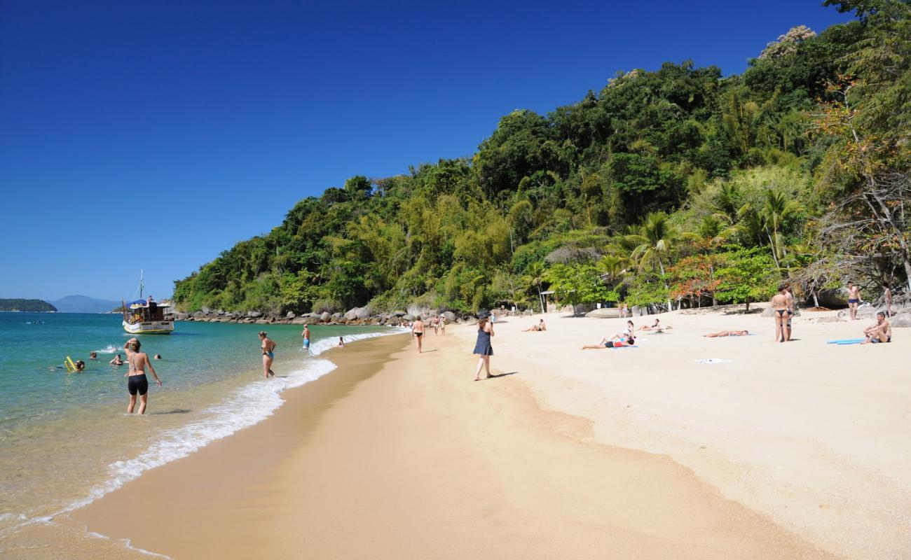 Foto de Praia da Lula con brillante arena fina superficie