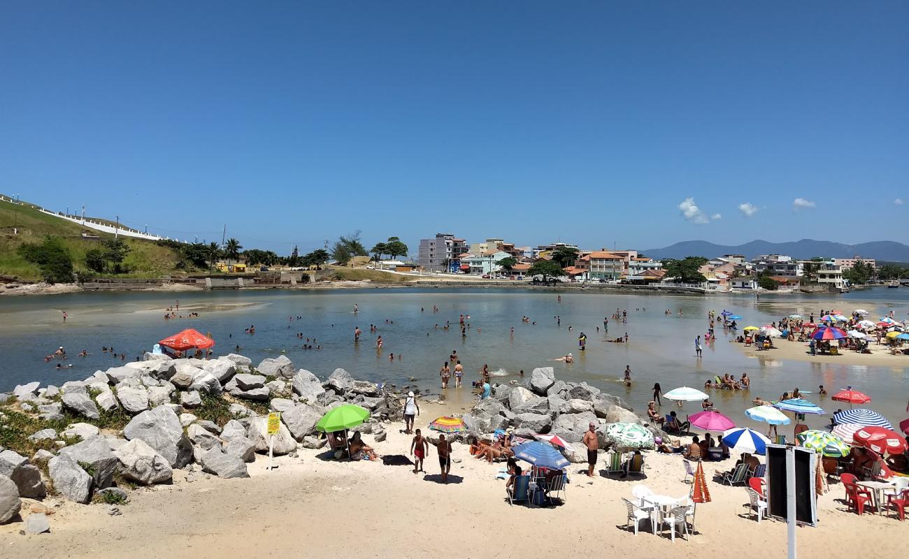 Foto de Praia da Barrinha con brillante arena fina superficie