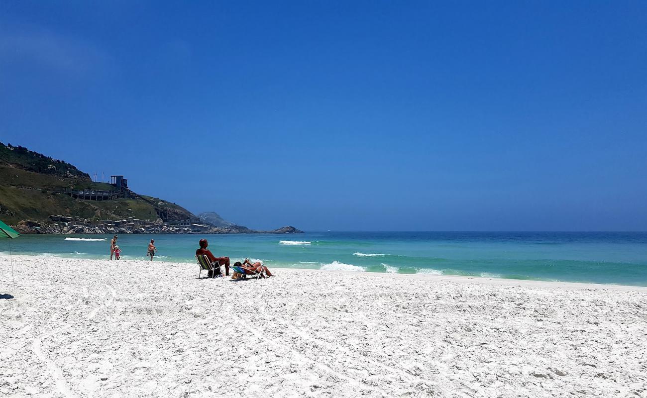 Foto de Praia Grande con arena fina blanca superficie