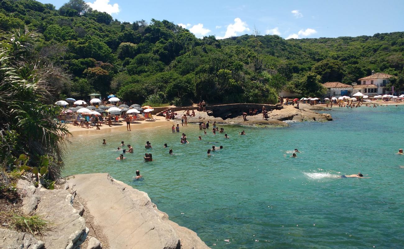 Foto de Playa Azedinha con brillante arena fina superficie