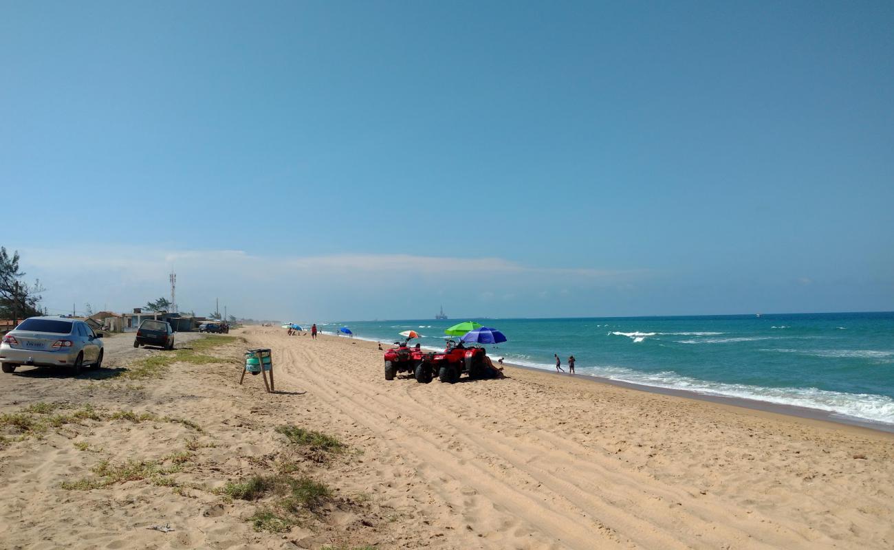 Foto de Playa de Barra do Acu con arena brillante superficie