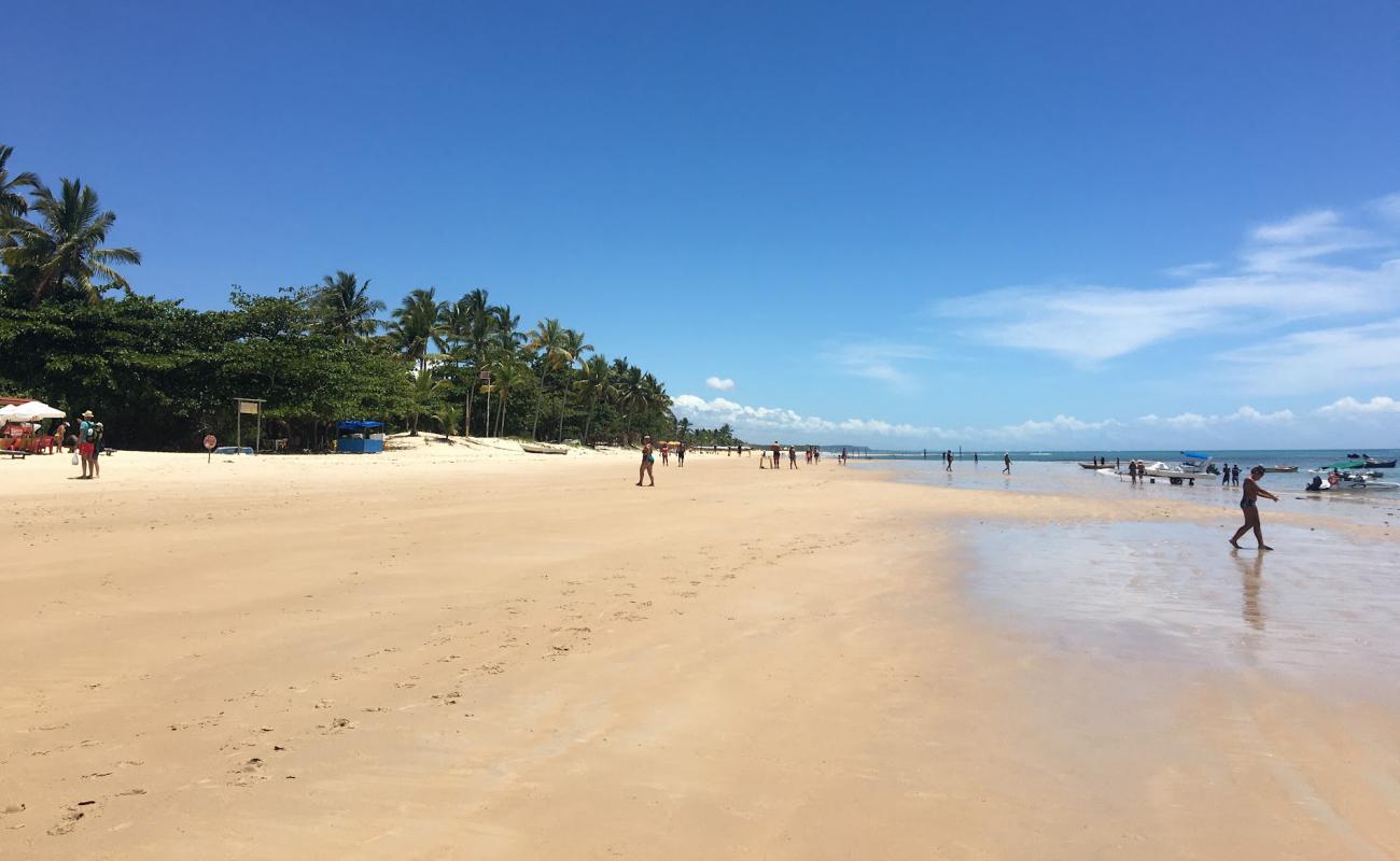 Foto de Playa de Coqueiros con brillante arena fina superficie