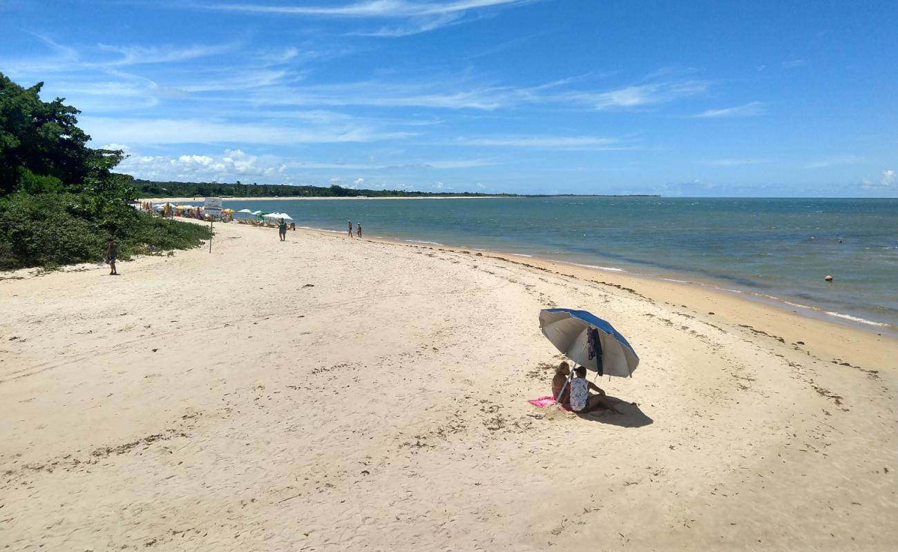 Foto de Praia De Santo Andre con brillante arena fina superficie