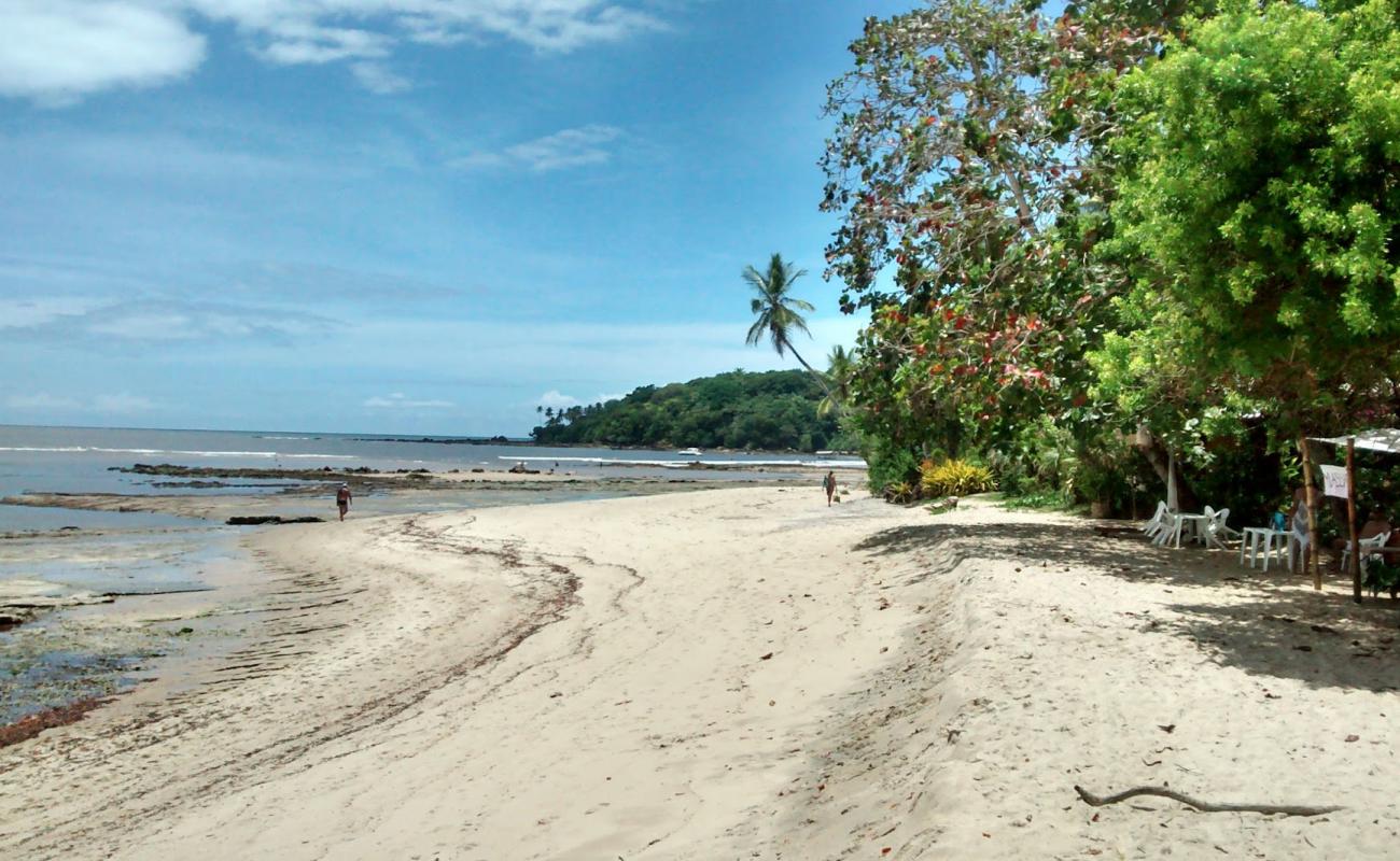 Foto de Praia de Ilha de Boipeba con arena brillante superficie