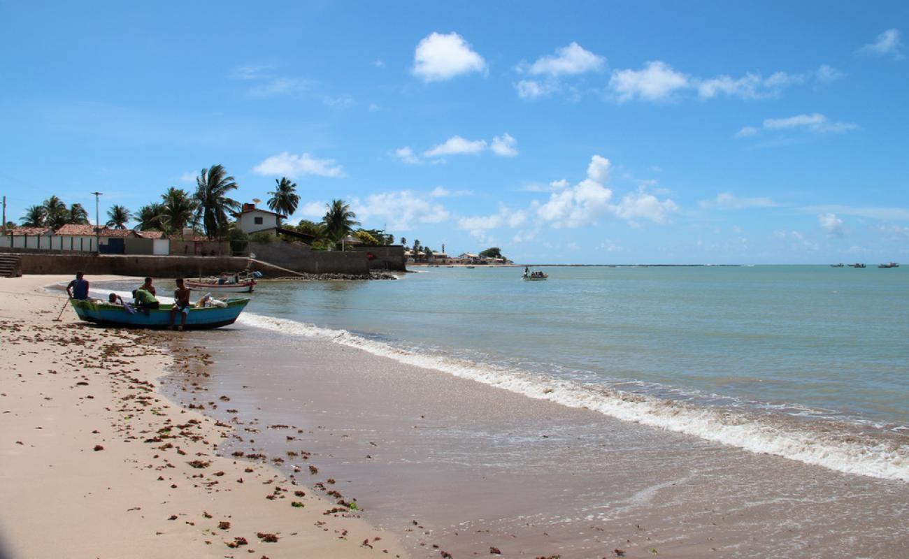 Foto de Praia de Batel con arena brillante superficie