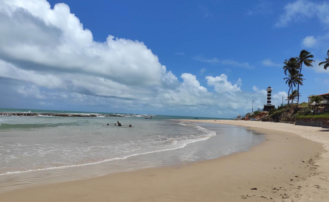 Foto de Praia de Pontal do Coruripe con arena brillante superficie