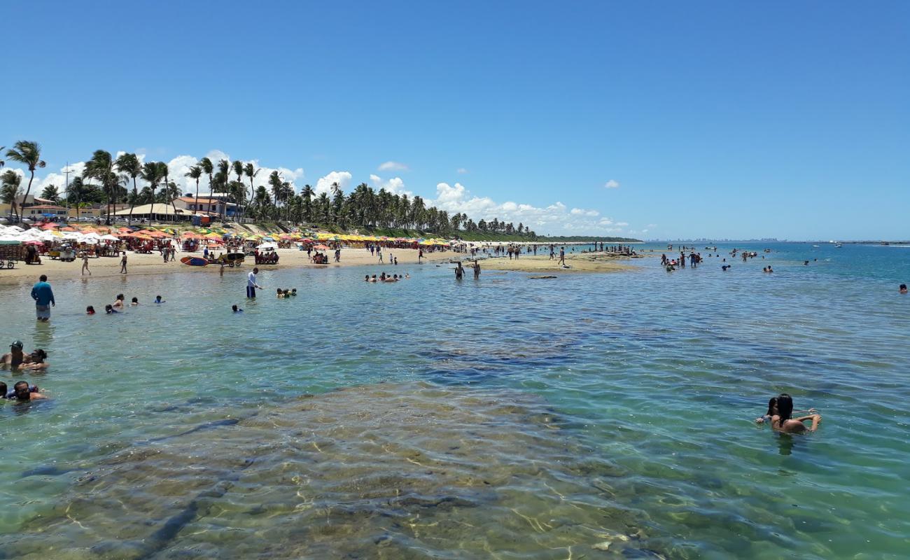 Foto de Playa Francés con brillante arena fina superficie