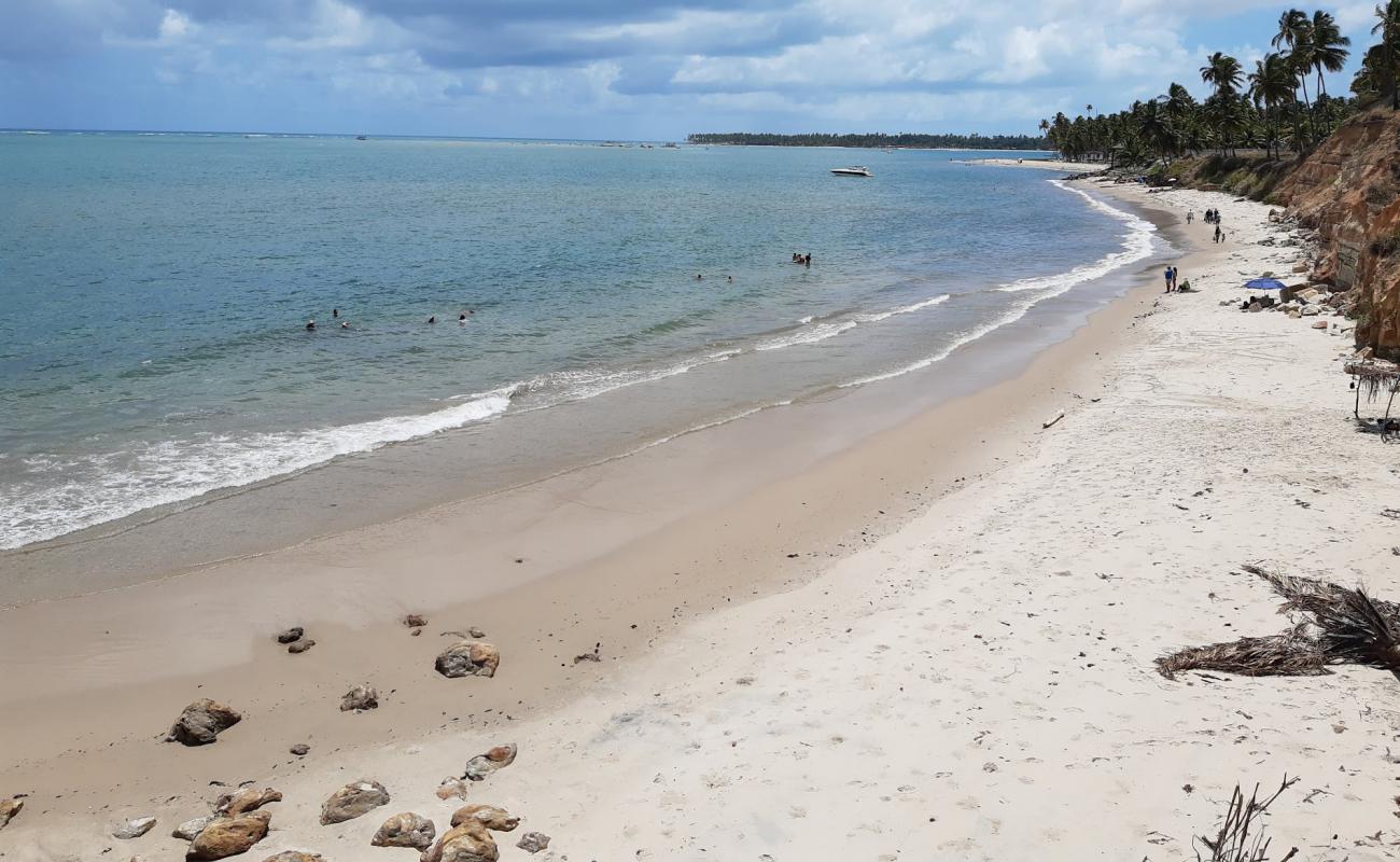 Foto de Praia de Guadalupe con arena brillante superficie