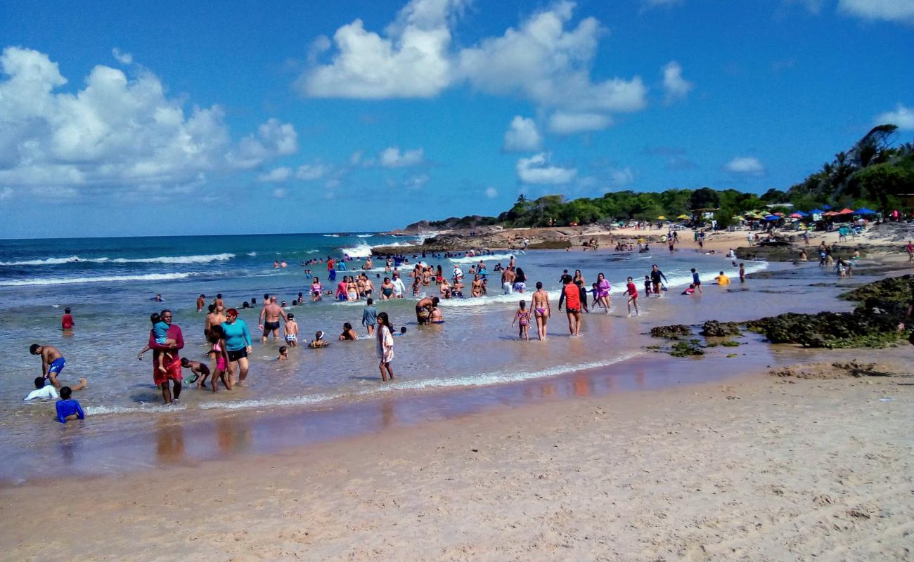 Foto de Praia de Xareu con arena brillante superficie