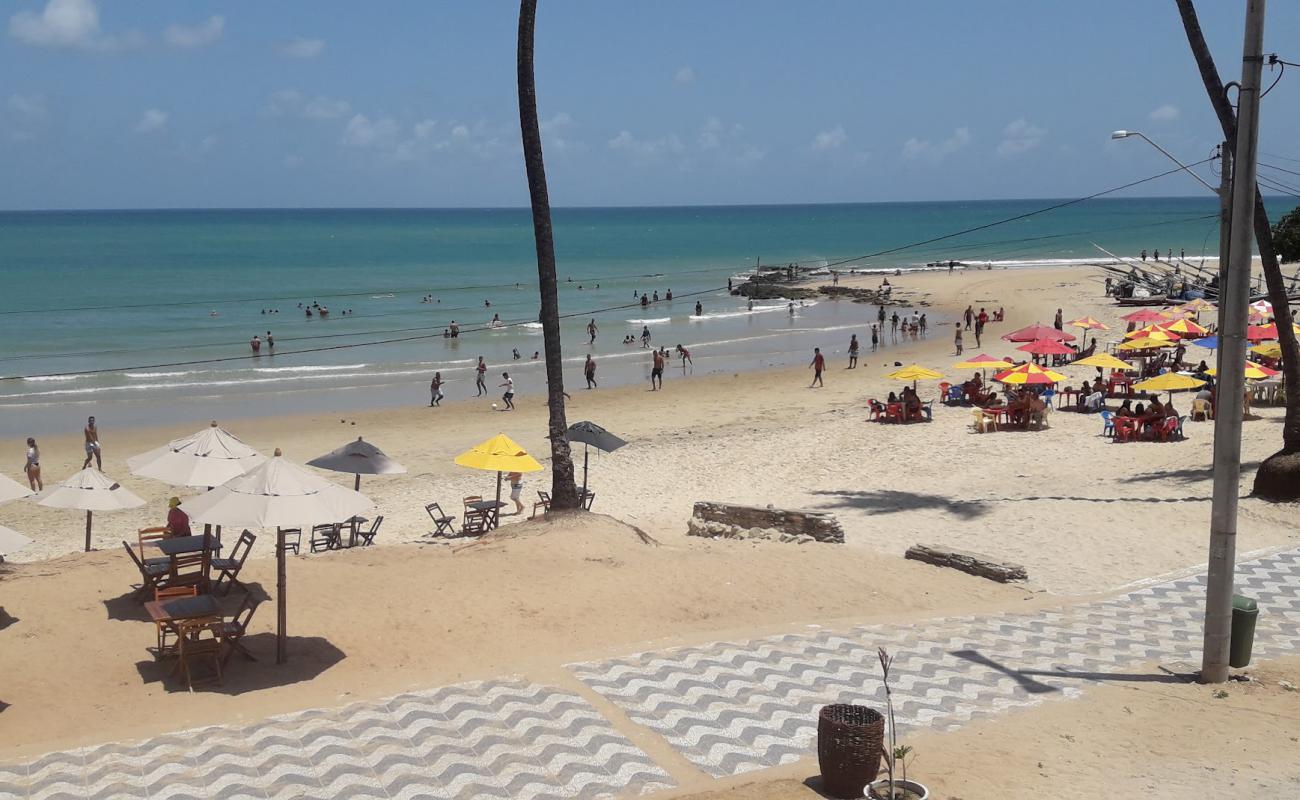 Foto de Praia do Ronco do Mar con arena brillante superficie