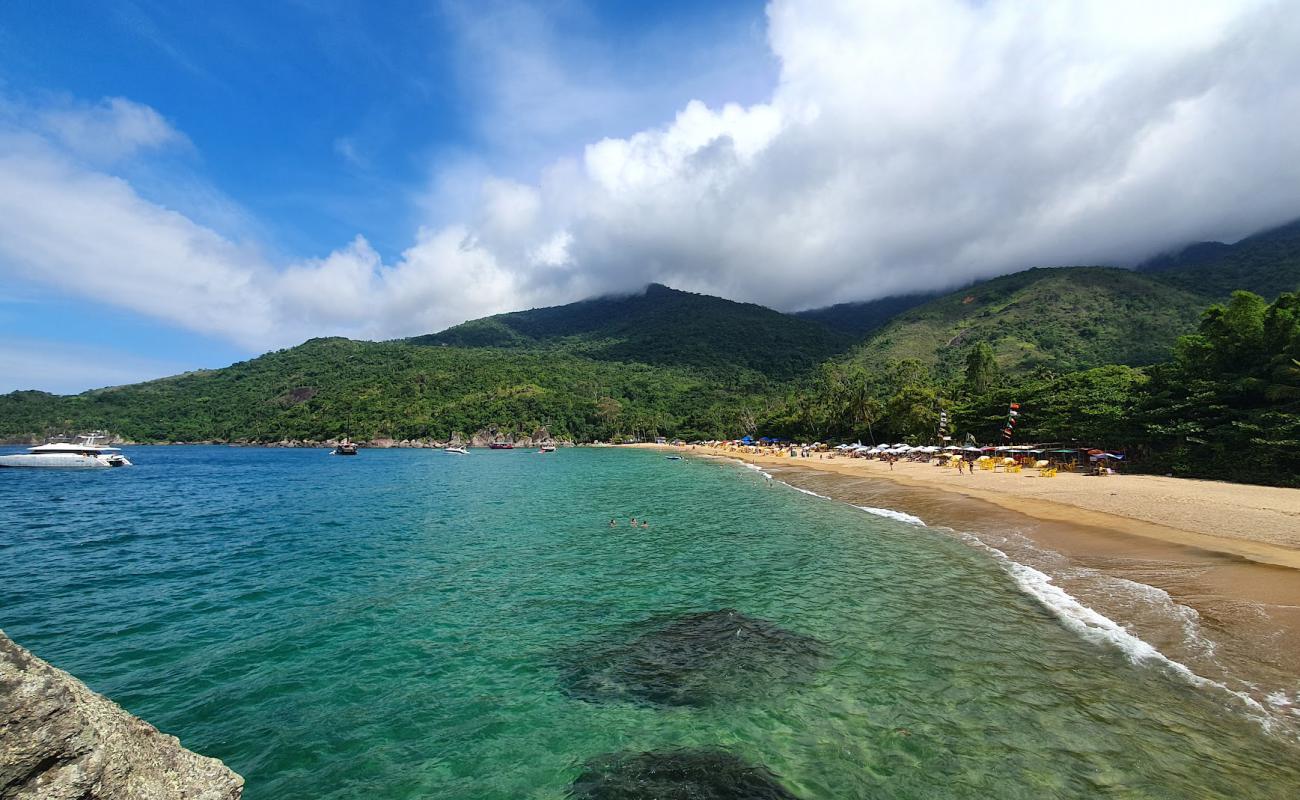 Foto de Playa de Jabaquara con arena brillante superficie