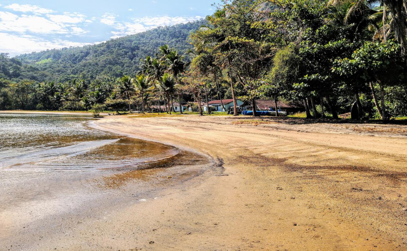 Foto de Praia Enseada Sitio Forte con arena brillante superficie