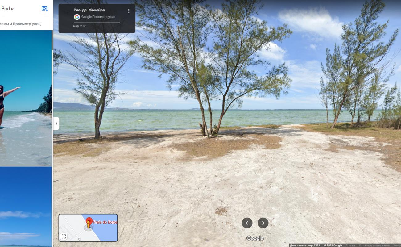 Foto de Praia do Borba con agua cristalina superficie