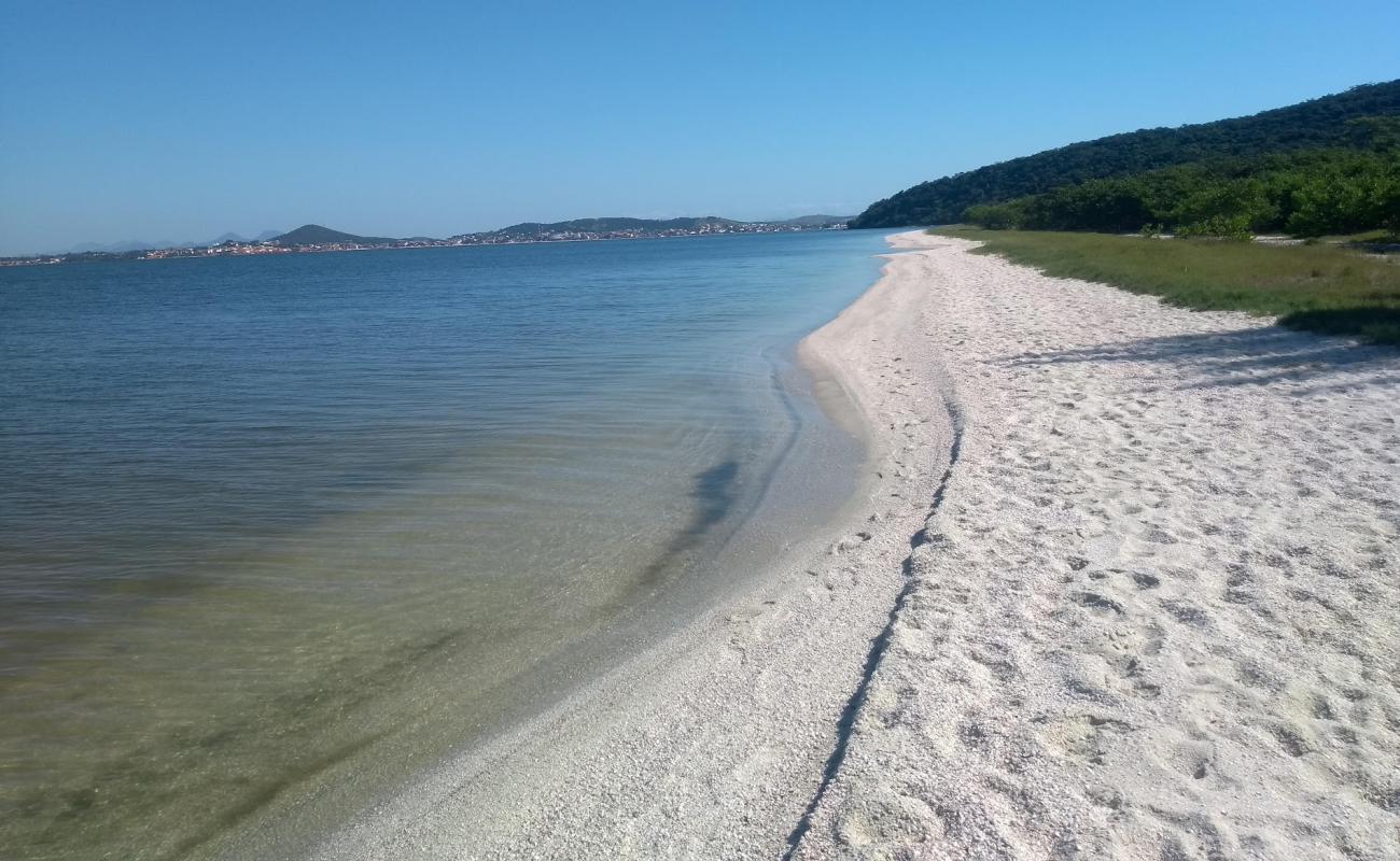 Foto de Ponta da Farinha con arena de concha brillante superficie