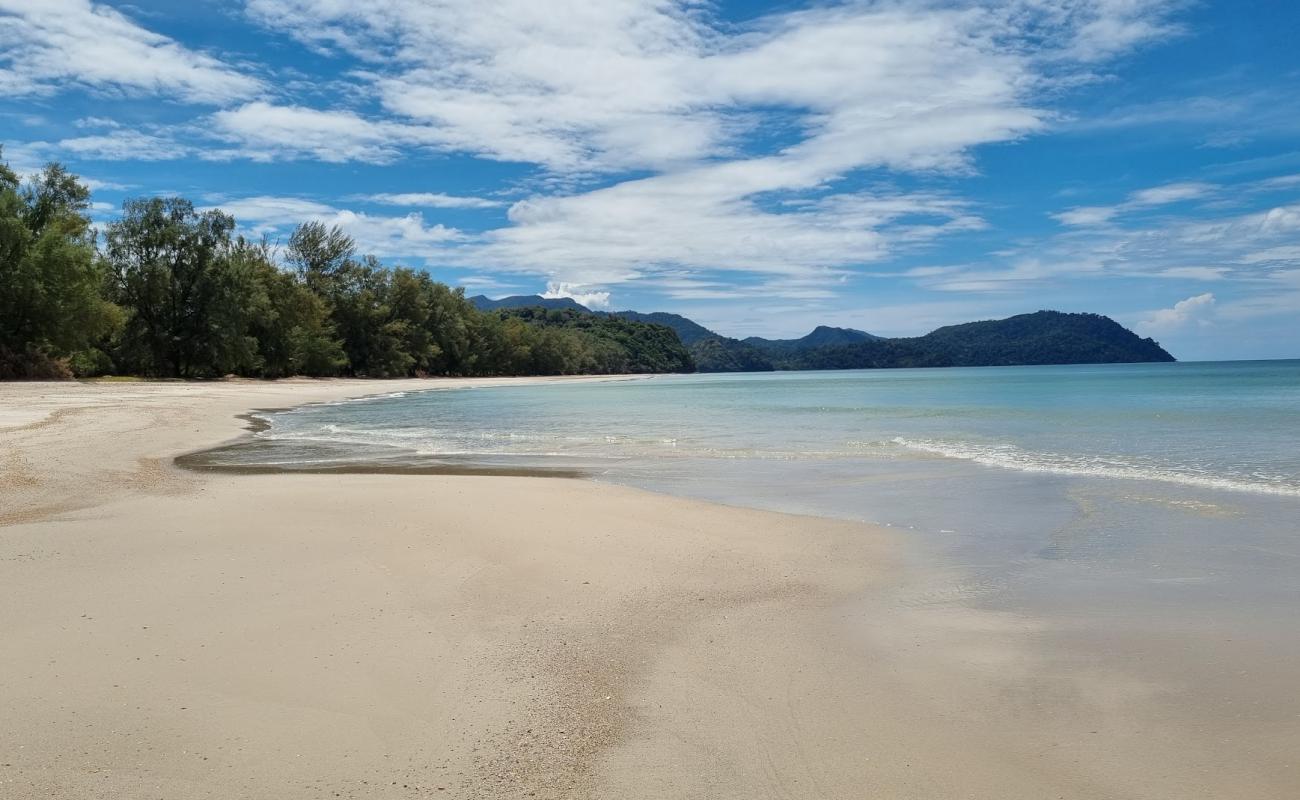 Foto de Punte Malaka Beach con arena brillante superficie