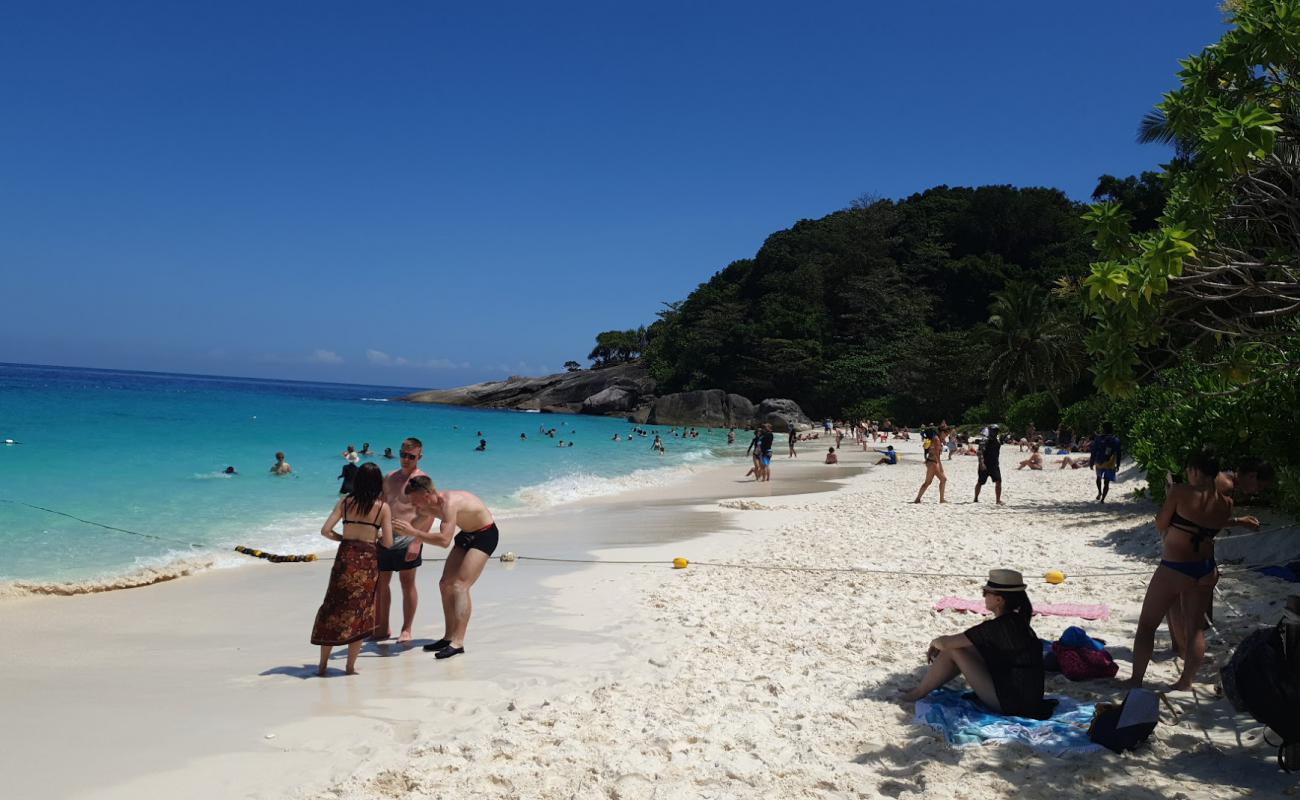 Foto de Playa de Koh Miang con arena fina blanca superficie