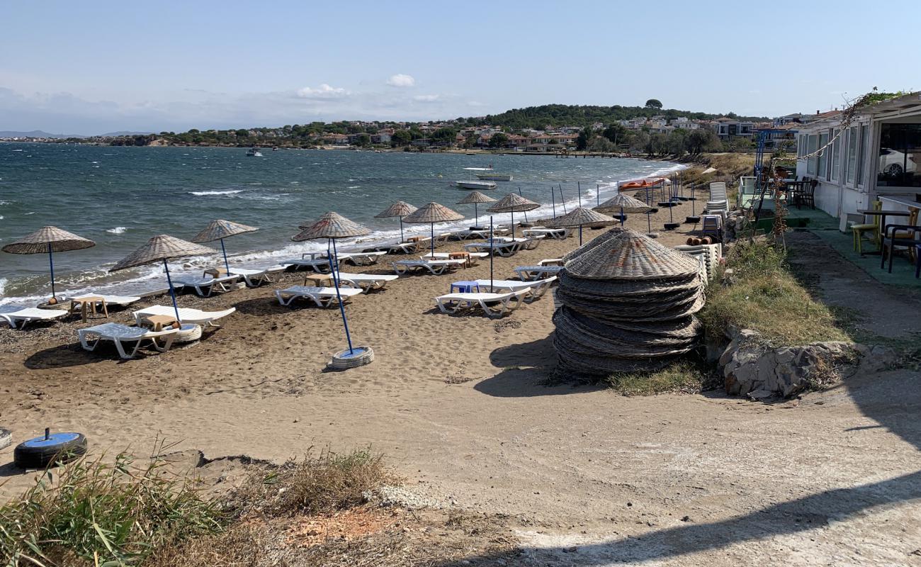 Foto de Ayvalik Igdeli beach con arena brillante superficie