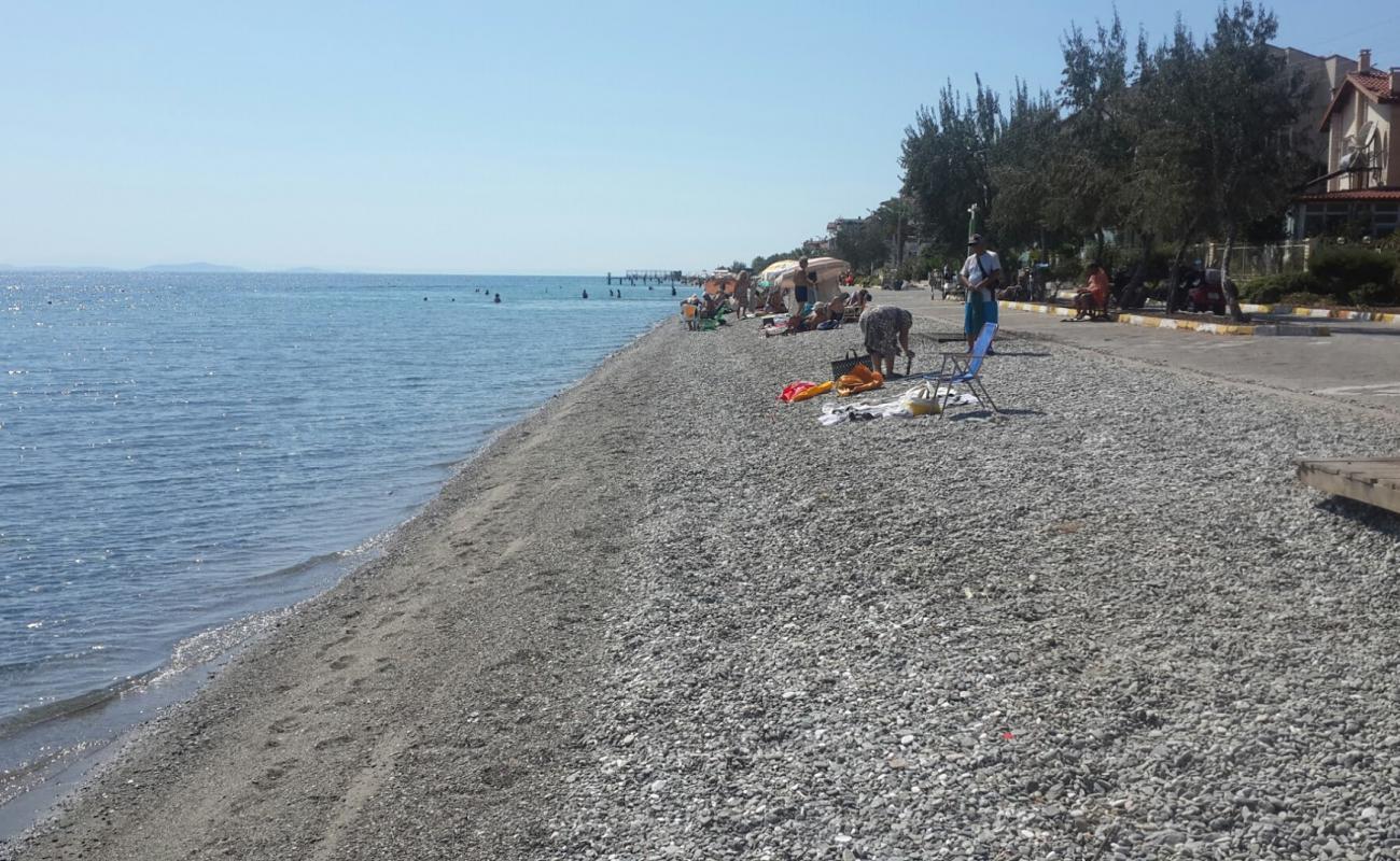 Foto de Altinoluk beach con guijarro fino claro superficie