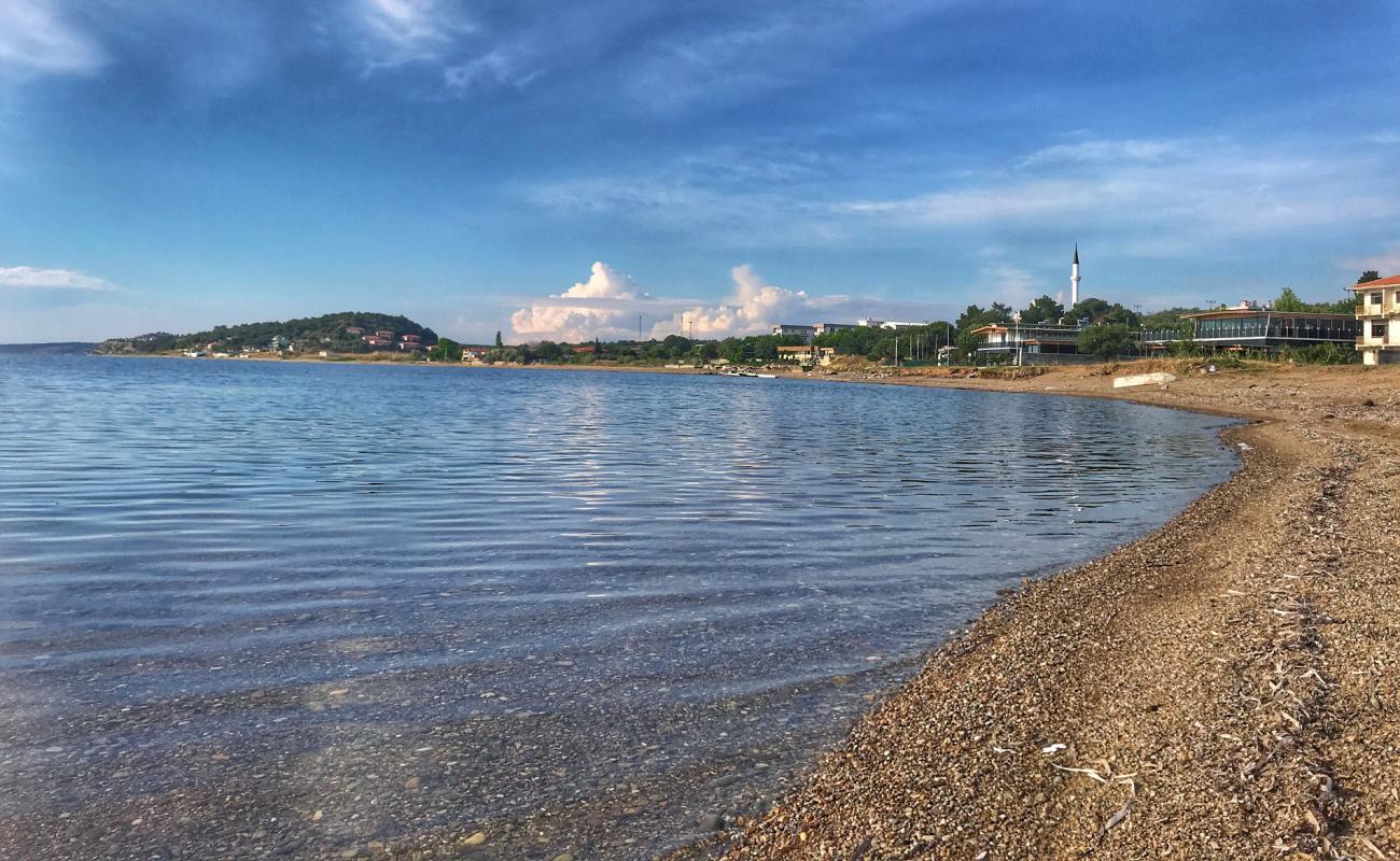 Foto de Troas beach con arena fina y guijarros superficie