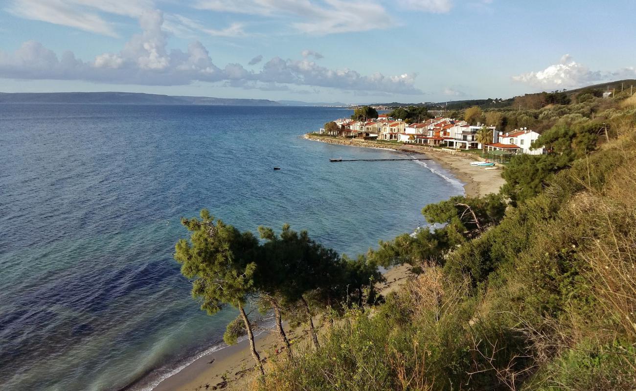 Foto de Landscape beach con arena brillante superficie