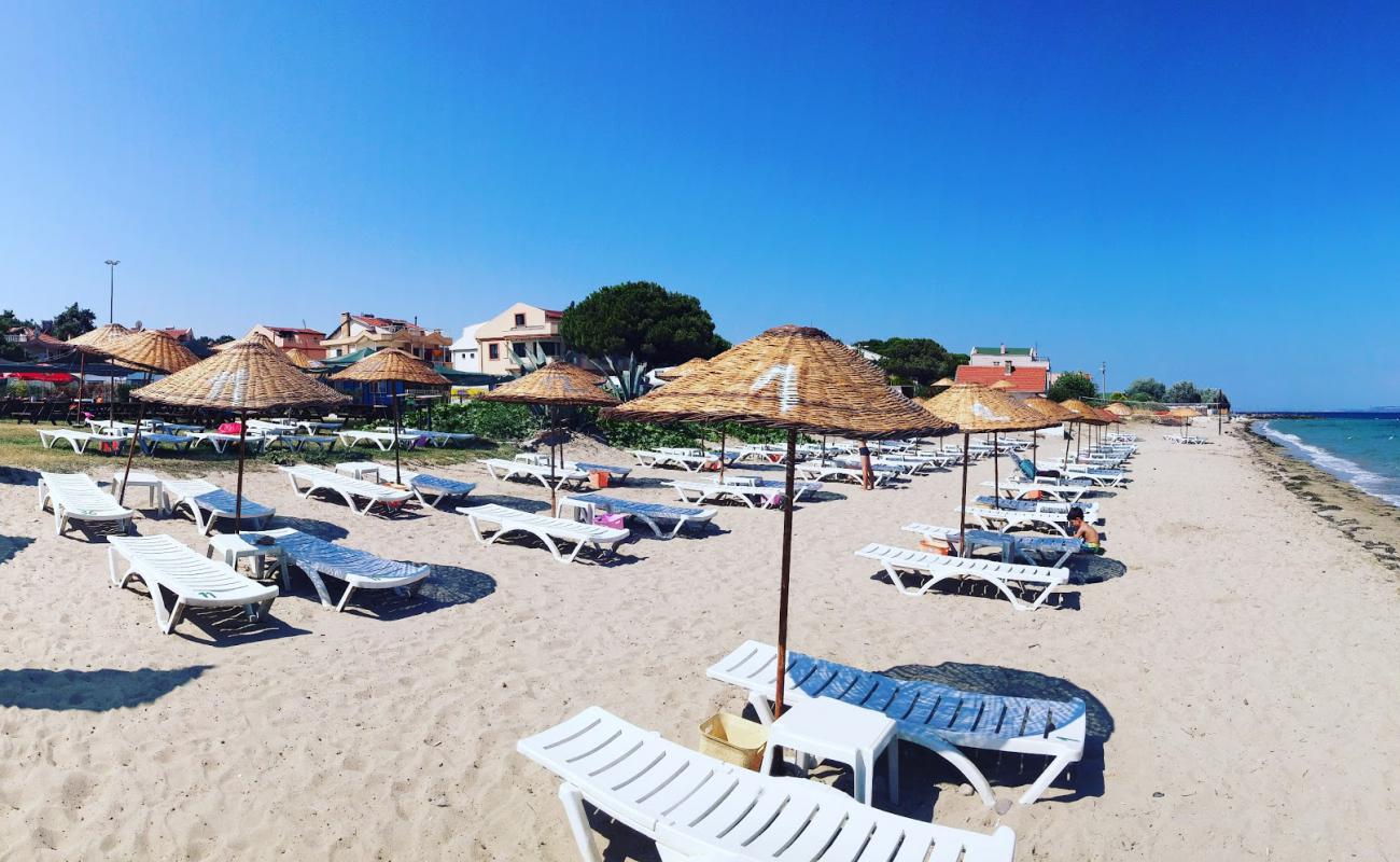 Foto de Etap Altinel Hotel beach con arena brillante superficie