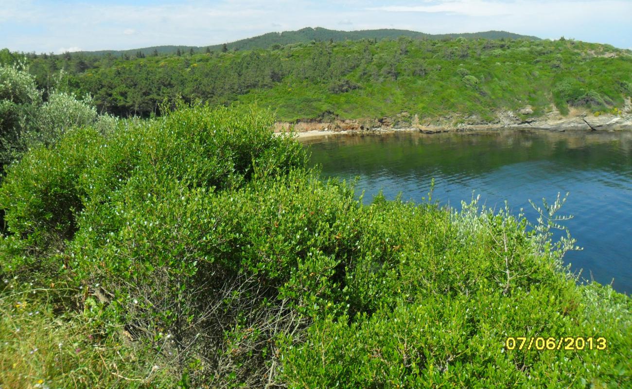 Foto de Tripce beach II con arena fina y guijarros superficie