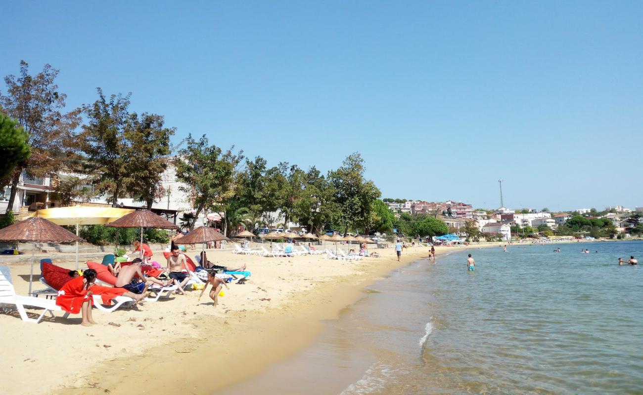 Foto de Tatlisu beach II con arena oscura superficie