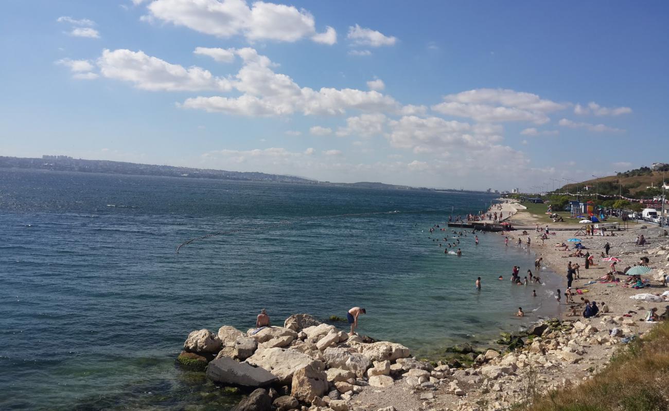 Foto de Gurpinar beach con arena fina y guijarros superficie