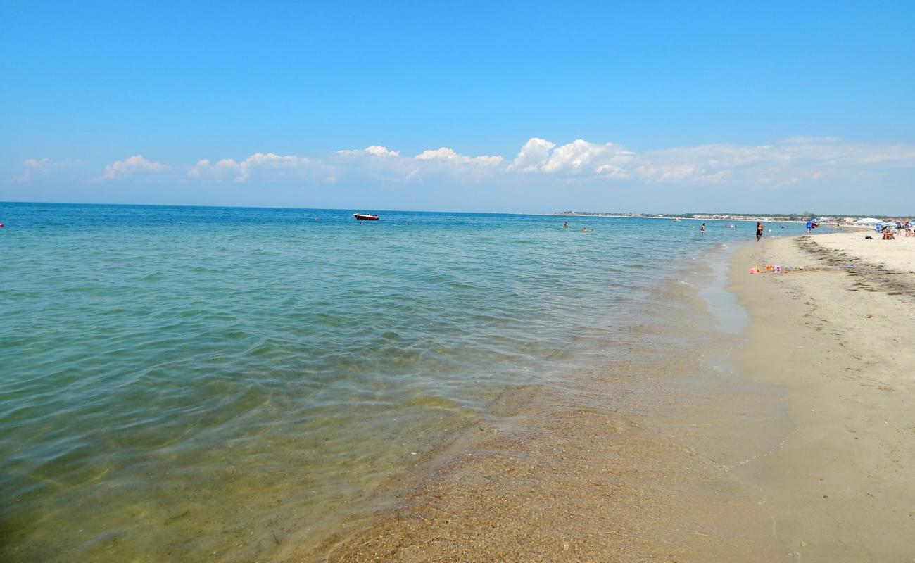 Foto de Enez beach con arena brillante superficie