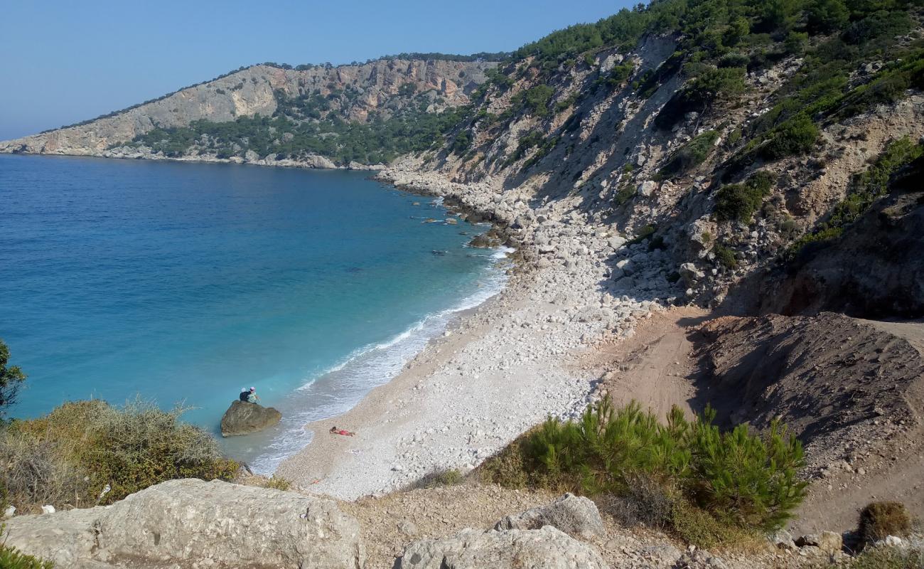 Foto de Kumluova beach II con guijarro blanco superficie