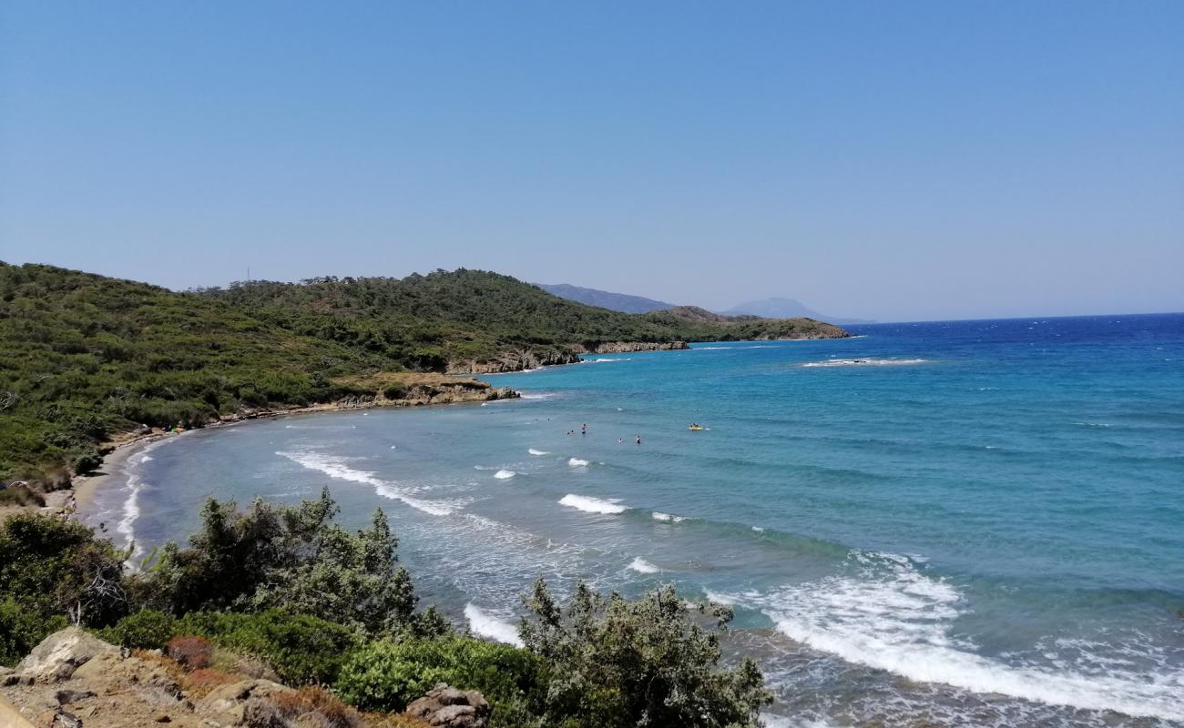 Foto de Hisaronu beach con arena gris y guijarros superficie