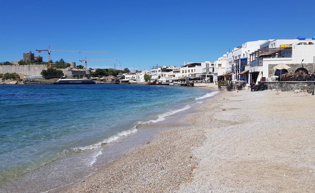 Foto de Bodrum beach II con guijarro fino claro superficie