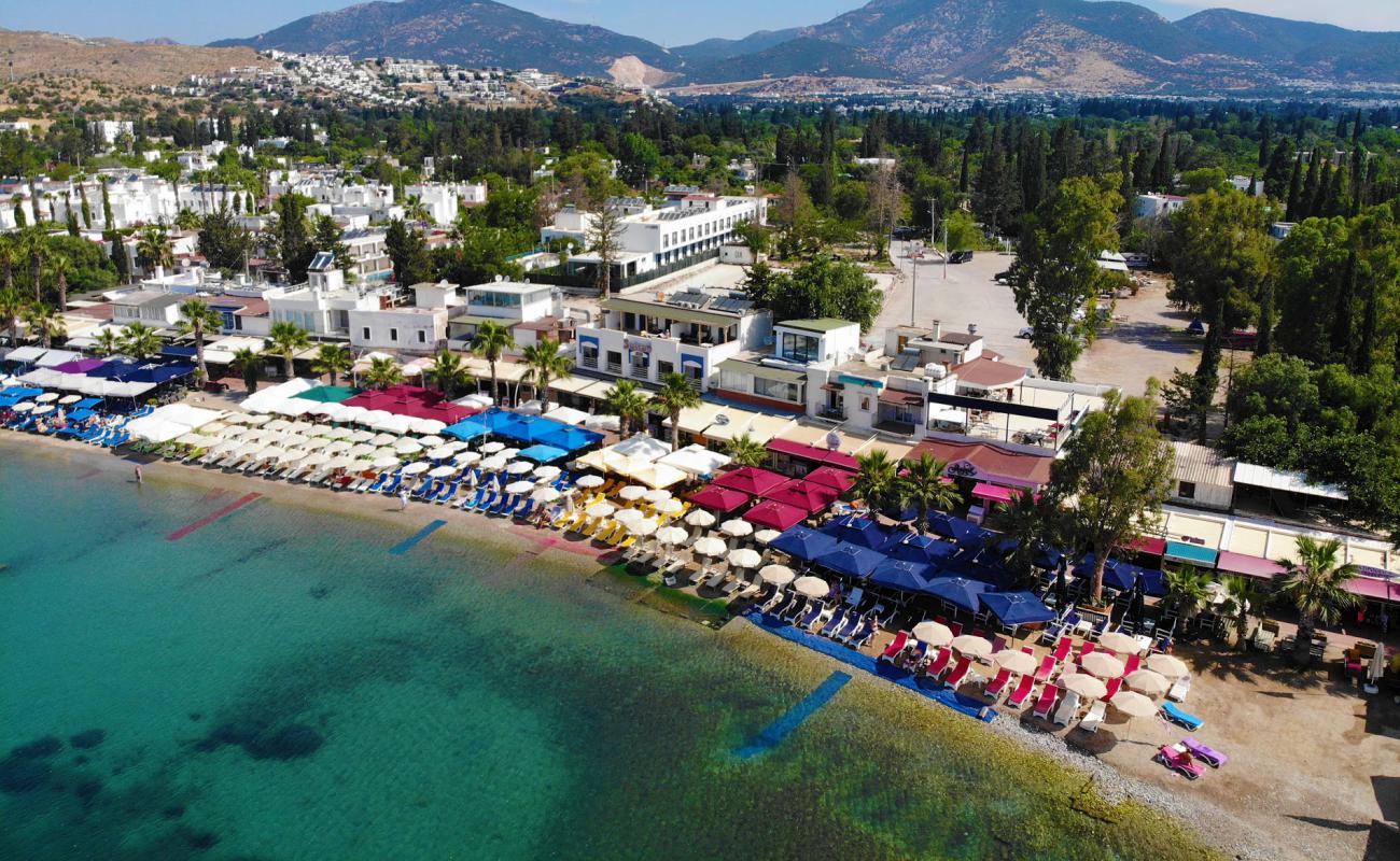 Foto de Playa de Ortakent área de complejo turístico de playa