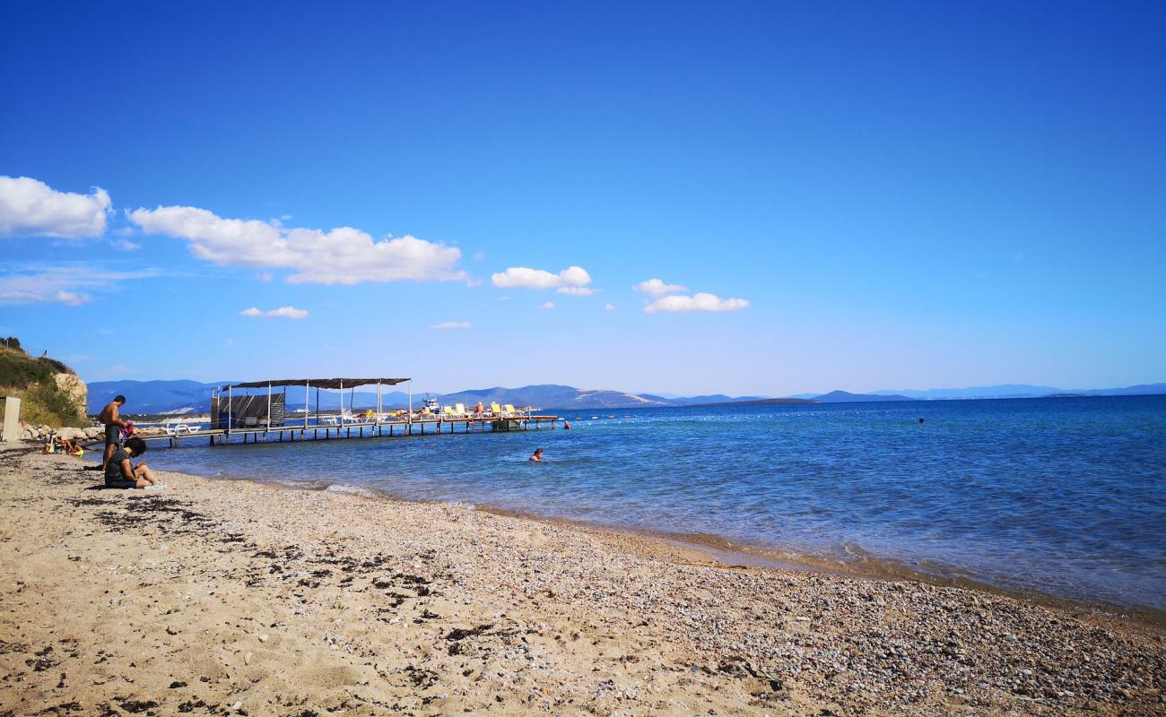 Foto de Didim beach IV con arena oscura superficie