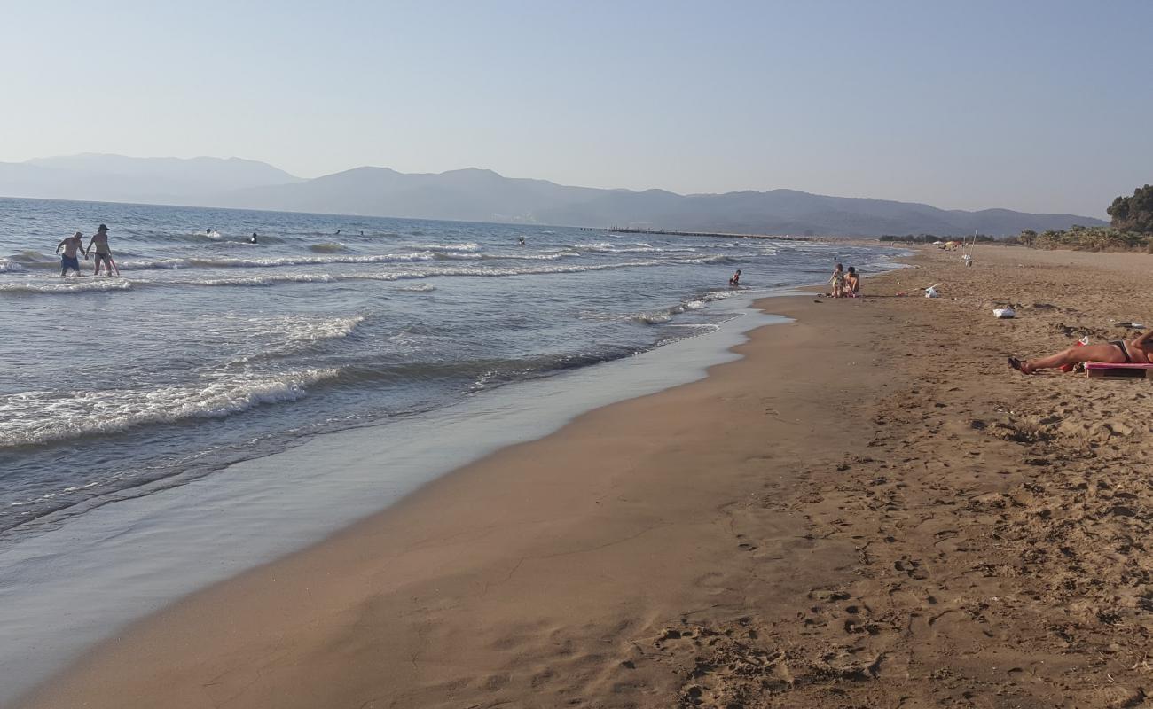 Foto de Pamucak beach II con arena oscura superficie