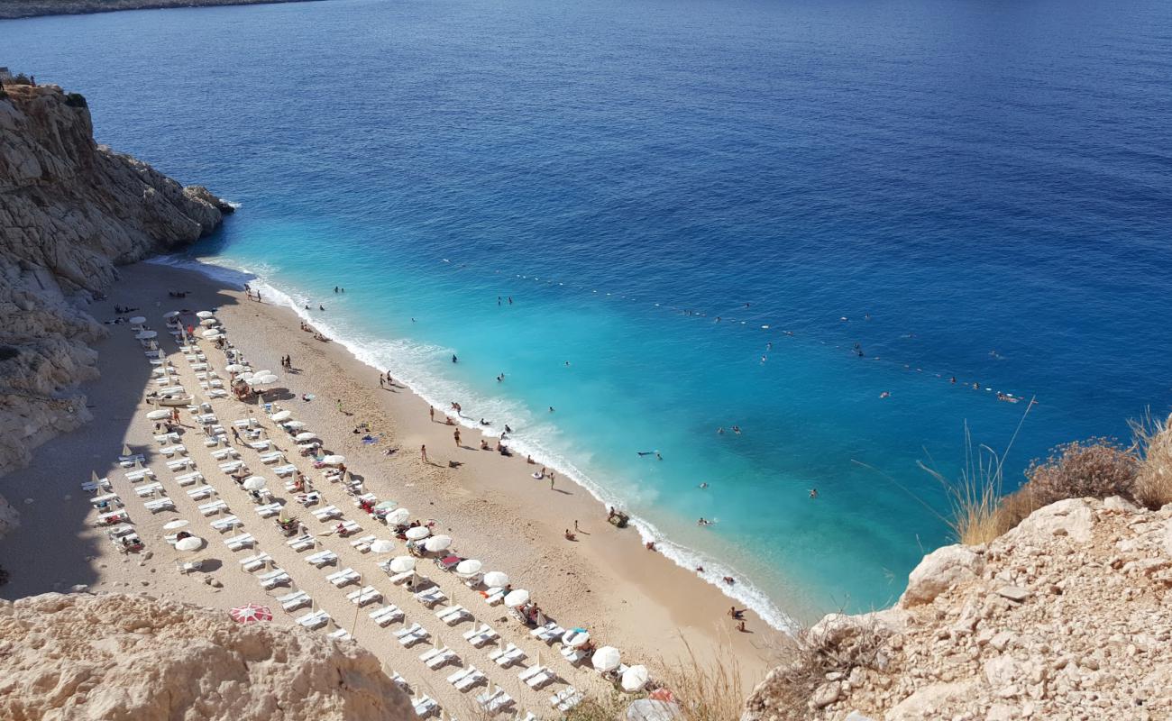 Foto de Playa de Kaputas con arena brillante superficie