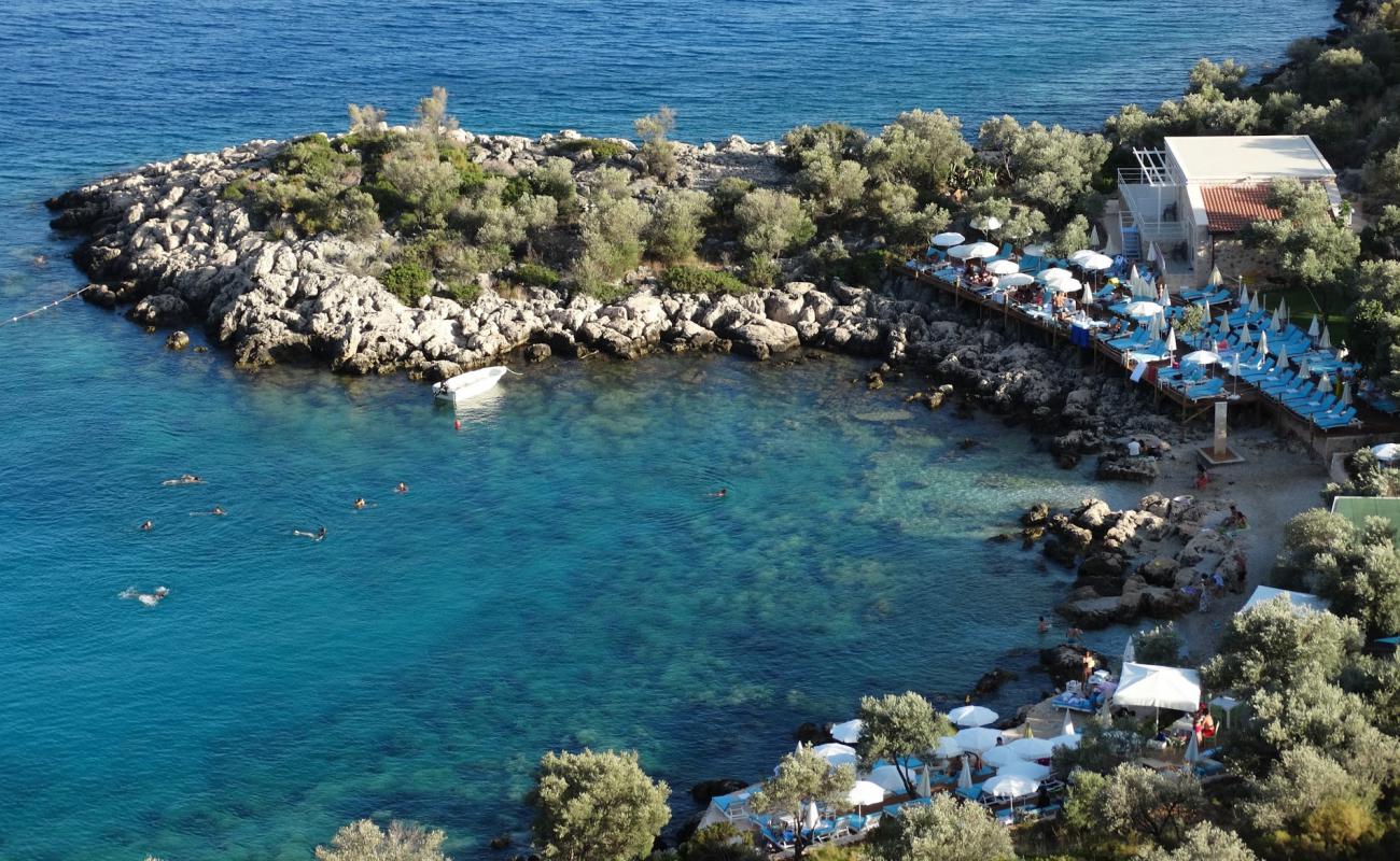 Foto de Playa de Hidayet Koyu con guijarro fino claro superficie