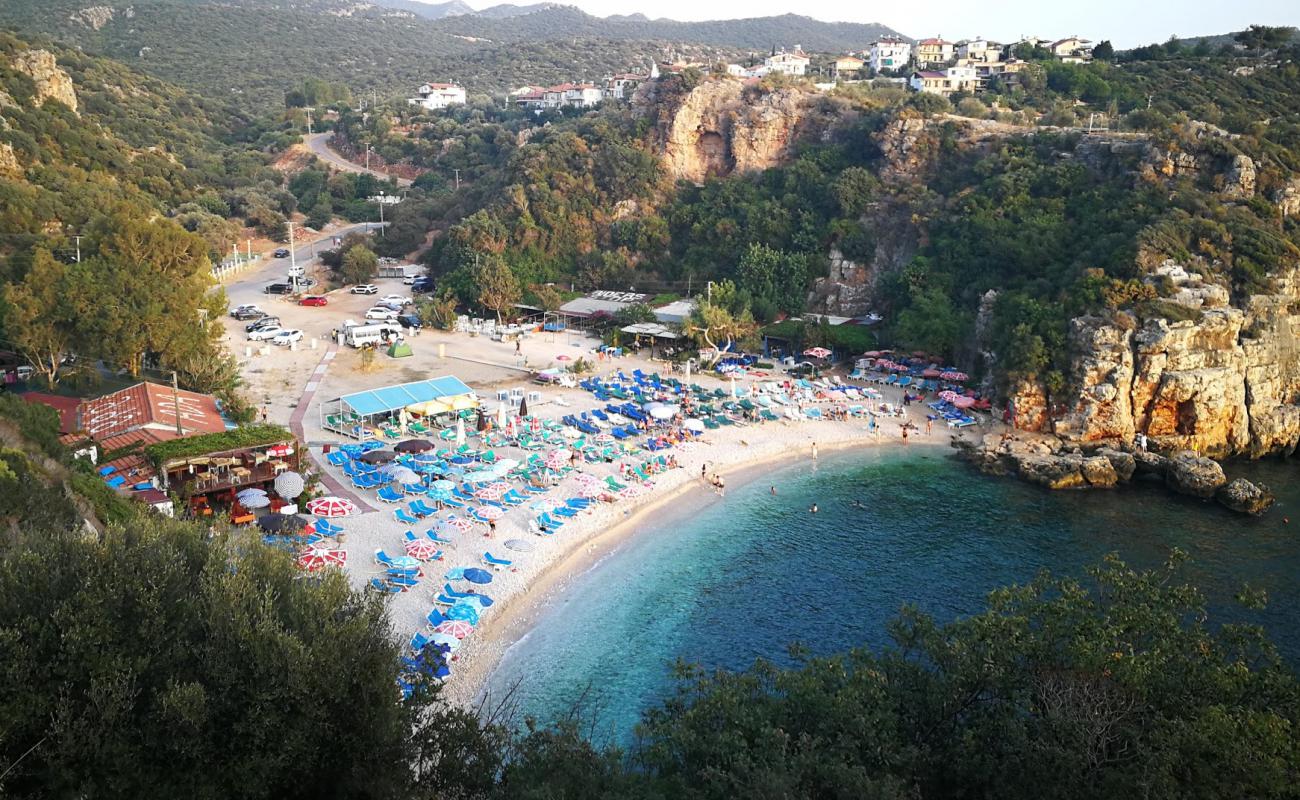 Foto de Playa Buyukcakil con guijarro blanco superficie