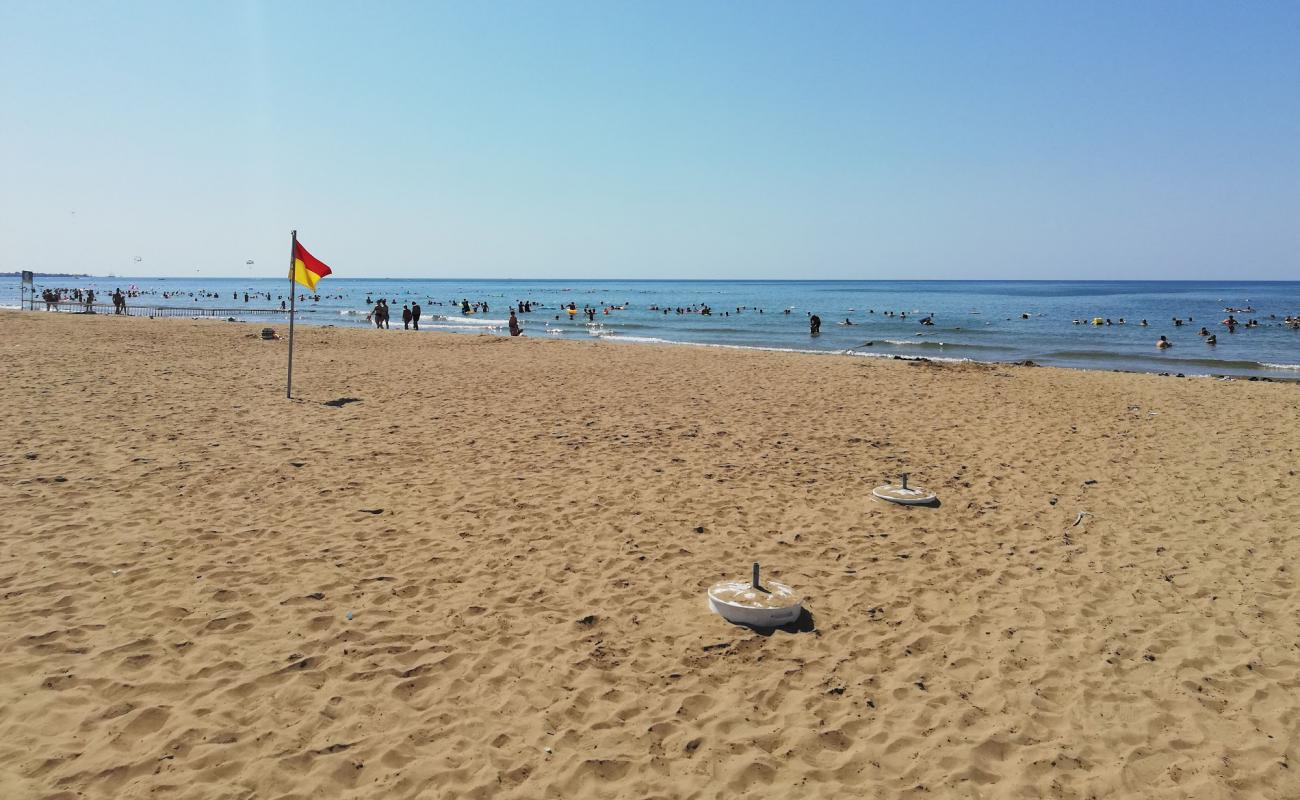 Foto de Evrenseki beach con arena fina oscura superficie